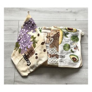 Ręczniki Mikrofibra Z Zawieszką 40x60cm Kpl 5 szt Mix Wzorów