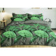 Pościel 3D Satyna Bawełniana 160/200 4cz Liście