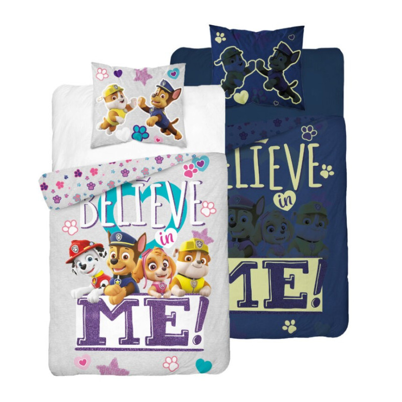 Pościel Fluorescencyjna 100% Bawełna 160x200cm Psi Patrol 27