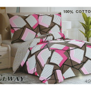 Pościel Bawełniana Dwustronna Elway 160/200 Grafika