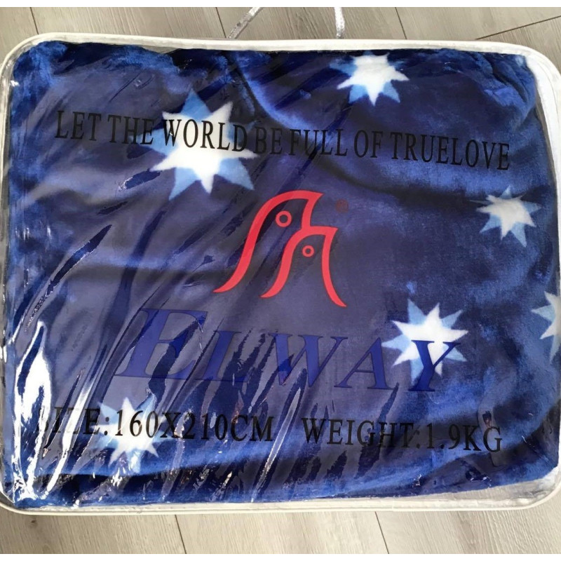 Koc Elway Gruby 160/210cm Gwiazdki