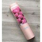 Bukiet Róż Świecący Led Na Prezent Różowe