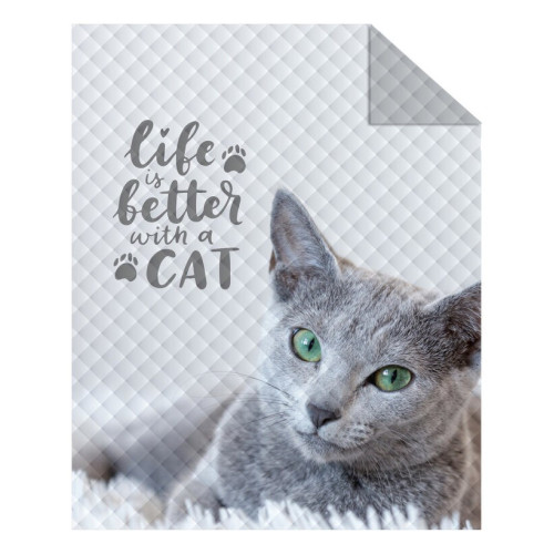 Narzuta Młodzieżowa Kot 170x210cm Detexpol