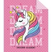 Narzuta Młodzieżowa Jednorożec 170x210cm Detexpol