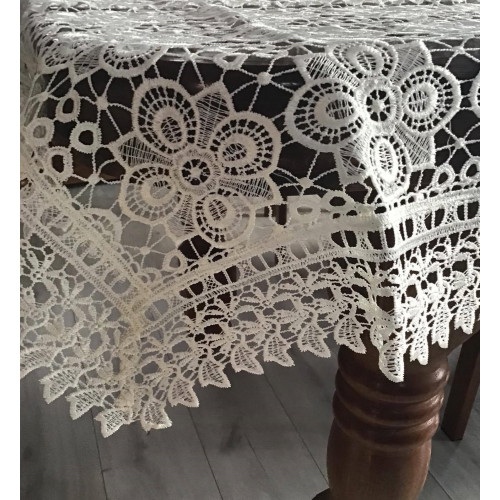 Obrus Z Gipiury Ekri Cały Koronkowy