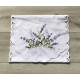 Bieżniki /Serwety Białe Haftowane Lawenda