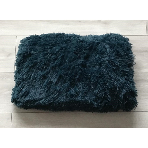 Narzuta/Koc Włochacz CT Morski Niebieski