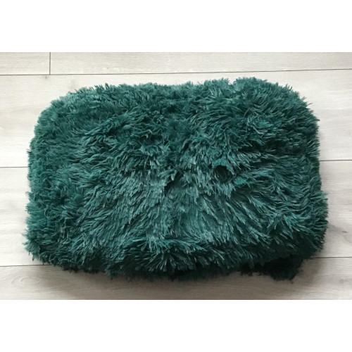 Narzuta/Koc Włochacz CT Zielony Butelkowy