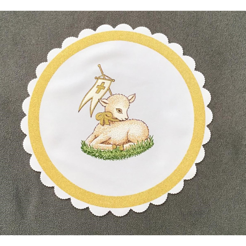 Serwetka 37cm Z Nadrukiem Wielkanocnym Baranek