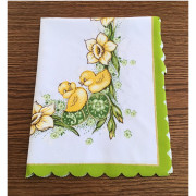 Serweta 90x90cm Świąteczna Wielkanoc Kurczaczki