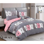 Pościel Dwustronna Bawełniana Elway 220/200 Grafika