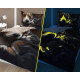 Pościel Fluorescencyjna 100% Bawełna 160x200cm 2cz Pies i Kot