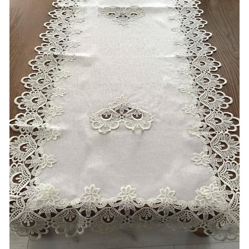 Bieżniki/Serwety Ekri Obszyte Gipiurą