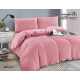 Pościel Mikrofibra Welurowa Minky 220x200 Jasny Róż