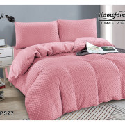 Pościel Mikrofibra Welurowa Minky 220x200 Jasny Róż
