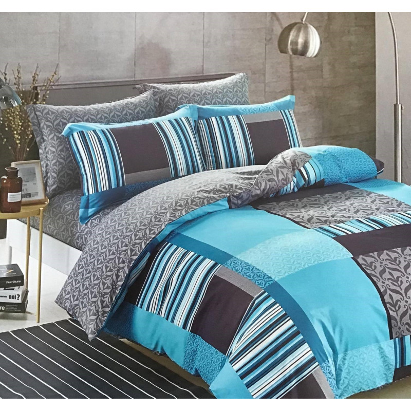 Pościel 160x200 Dwustronna Bawełna Satynowa Collection World