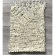 Obrus Ekri Okrągły Cały Koronkowy