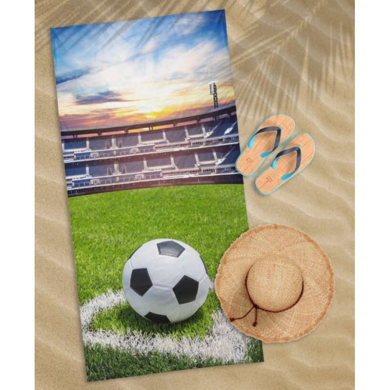 Ręcznik Plażowy Kąpielowy 70x140cm Piłka