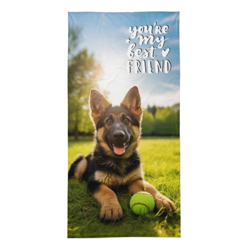 Ręcznik Plażowy Kąpielowy 70x140cm Owczarek