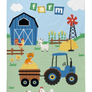 Ręcznik Bawełniany Dziecięcy 30x50 Farma