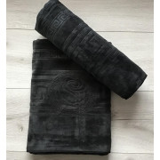 Ręcznik Z Mikrofibry Szybkoschnący Czarny Grek