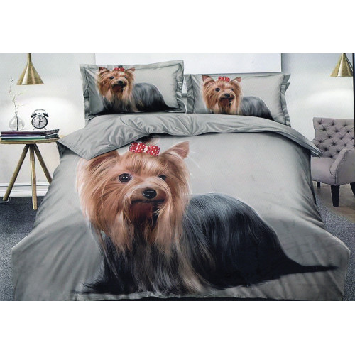 Pościel 3D Satyna Bawełniana 220/200 4cz York