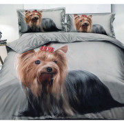 Pościel 3D Satyna Bawełniana 220/200 4cz York