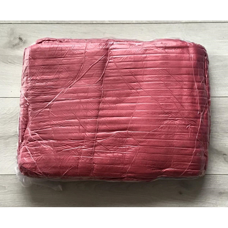 Pościel Gruba Z Mikrofibry Miś 220x200cm 4cz Pasy Czerwone