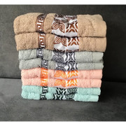 Komplet 8szt Ręczników Frotte Bawełna 100% Haft