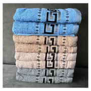 Komplet 8szt Ręczników Frotte Bawełna 100% Haft