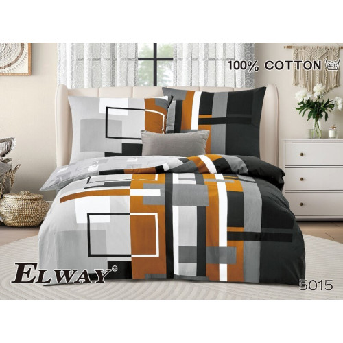 Pościel Dwustronna Bawełniana Elway 140/200 Grafika