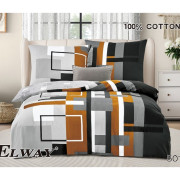 Pościel Dwustronna Bawełniana Elway 140/200 Grafika