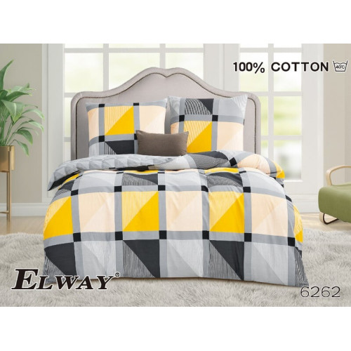 Pościel Dwustronna Bawełniana Elway 220/200 Grafika