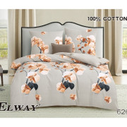 Pościel Dwustronna Bawełniana Elway 220/200 Storczyki