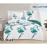 Pościel Dwustronna Bawełniana Elway 220/200 Kwiaty