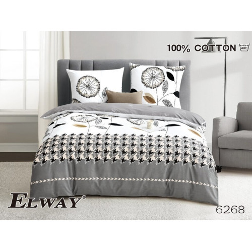 Pościel Dwustronna Bawełniana Elway 220/200 Dmuchawce