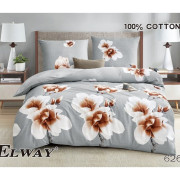 Pościel Dwustronna Bawełniana Elway 220/200 Kwiaty