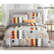Pościel Bawełniana Dwustronna Elway 160/200 Kółka