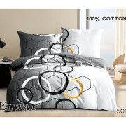 Pościel Bawełniana Dwustronna Elway 160/200 Grafika