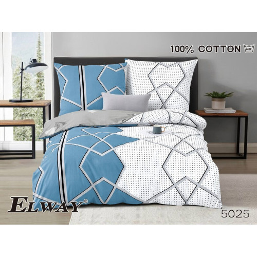 Pościel Bawełniana Dwustronna Elway 160/200 Grafika