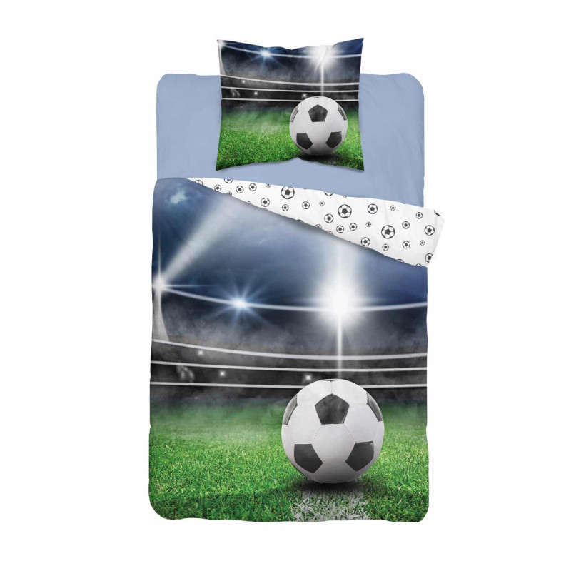 Pościel Młodzieżowa Detexpol 100% Bawełna 160/200 Piłka