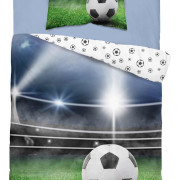 Pościel Młodzieżowa Detexpol 100% Bawełna 160/200 Piłka