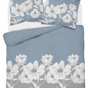 Pościel Flanela 220x200 100% Bawełna Detexpol 4948A Kwiaty