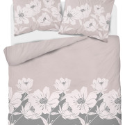 Pościel Flanela 220x200 100% Bawełna Detexpol 4948B Kwiaty