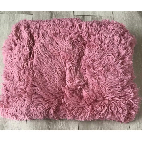 Narzuta/Koc Włochacz Paris Pudrowy Róż