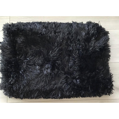 Narzuta/Koc Włochacz Czarny Paris