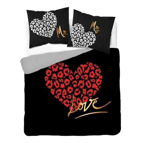 Pościel Holland 100% Bawełna 160x200 3cz Love