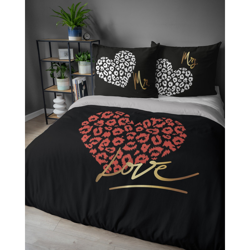 Pościel Holland 100% Bawełna 160x200 3cz Love