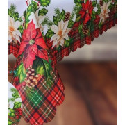 Obrus Drukowany Świąteczny Bożonarodzeniowy Gwiazda Betlejemska