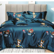 Pościel 3D Satyna Bawełniana 140/200 2cz Misie